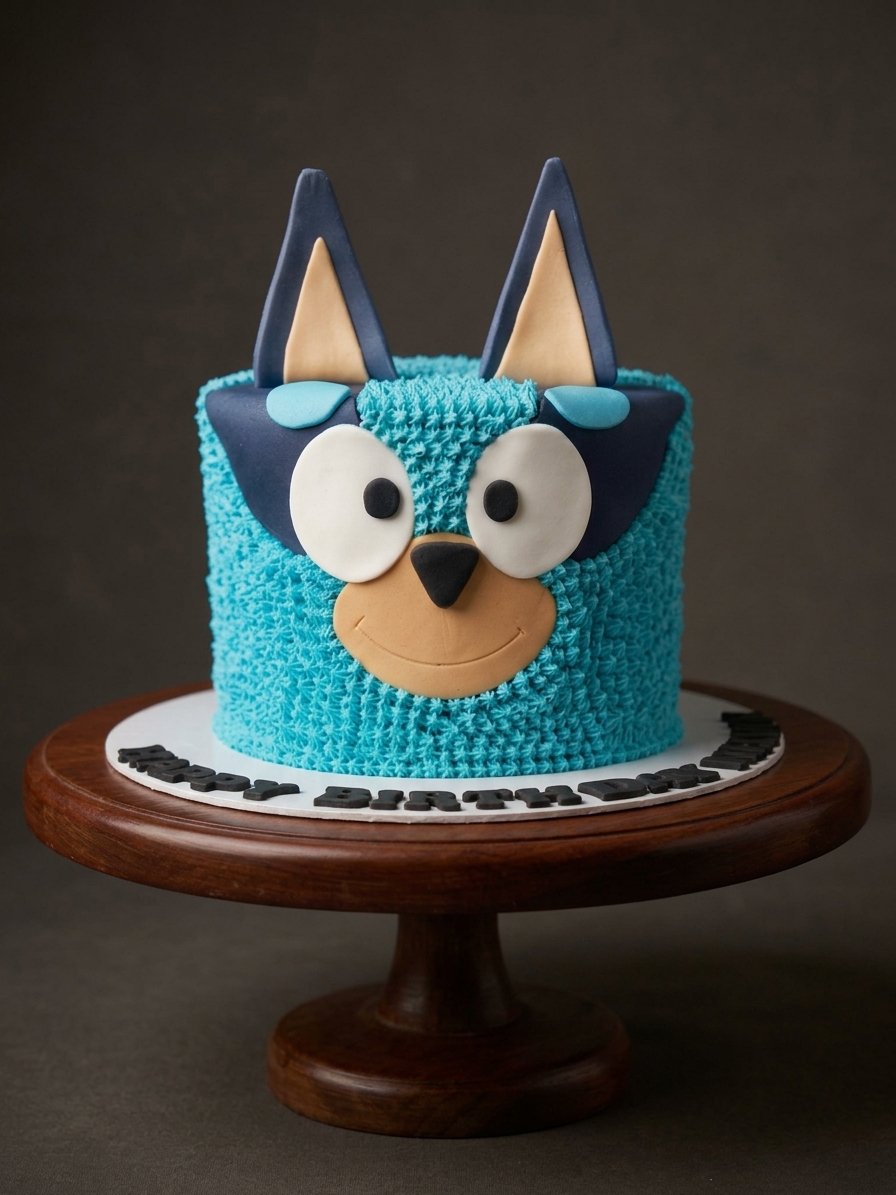 Bluey – 1KG Ribbon Cake (1) Bluey - 1KG Ribbon Cake