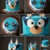 Bluey – 1KG Ribbon Cake (2) Bluey - 1KG Ribbon Cake