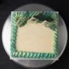 Emerald Azure Square -1KG Ribbon Cake (2) Emerald Azure Square -1KG Ribbon Cake
