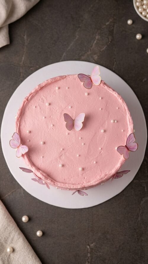 Enchanting Pinky - 1.1KG Butter Cake