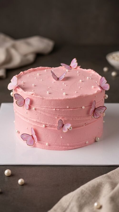 Enchanting Pinky - 1.1KG Butter Cake