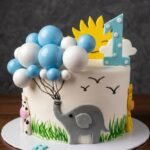 QUEEN’S CROWN RIBBON CAKE 1KG