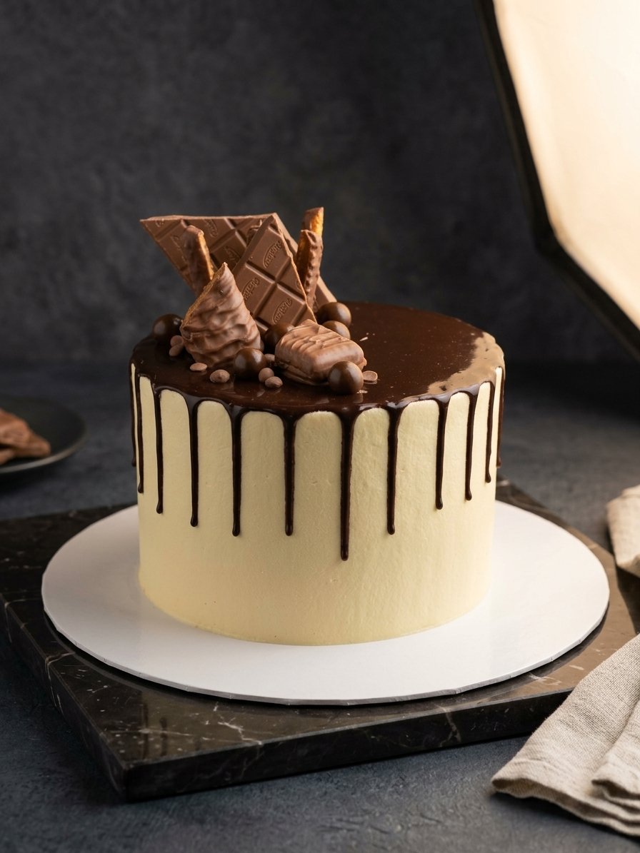 Ultimate Chocolate Loaded Drip Cake - 1KG Chocolate cake (3) Ultimate Chocolate Loaded Drip Cake - 1KG Chocolate cake