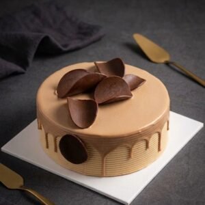Velvet Mocha Drip - 1KG Sponge Gateau Cake